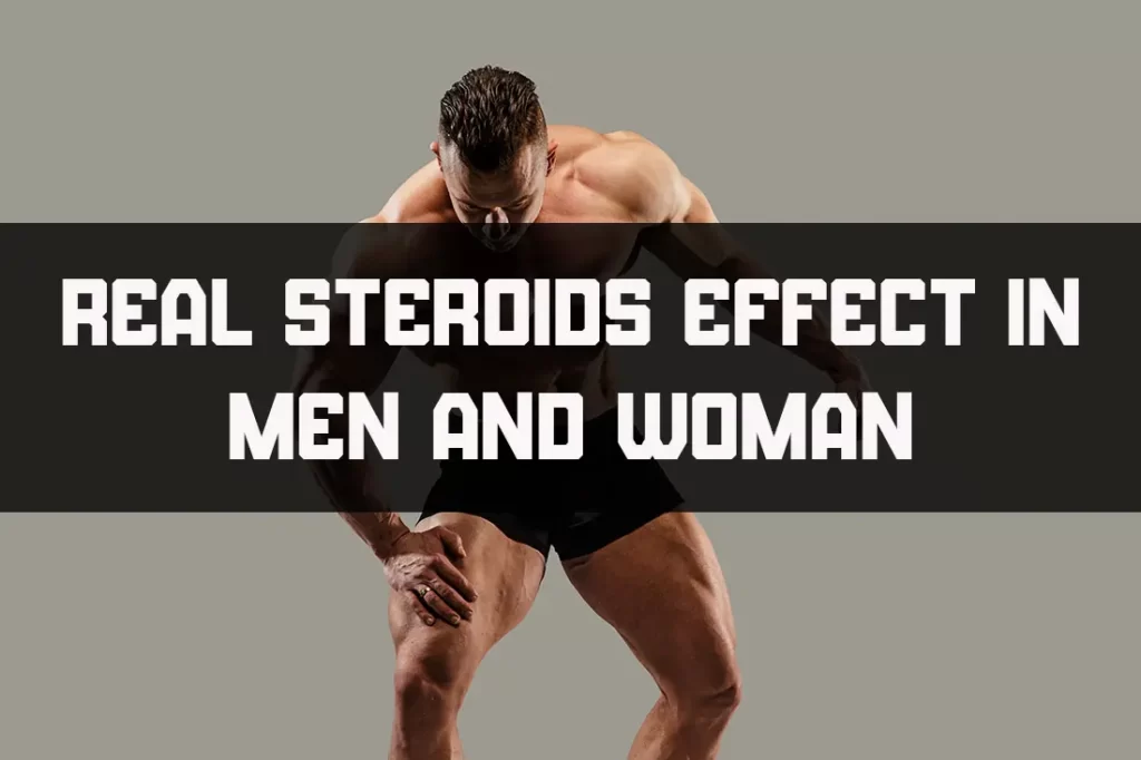 Effetti degli steroidi reali negli uomini e nelle donne